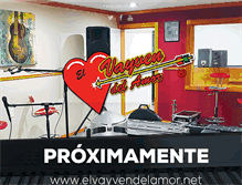 Tablet Screenshot of elvayvendelamor.net